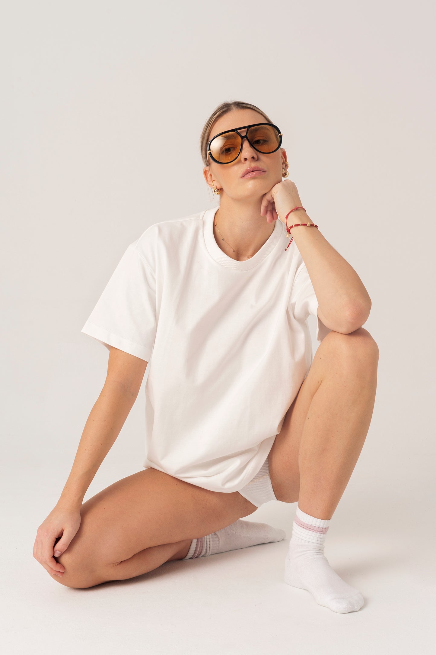 T-shirt James Plain heavy jersey