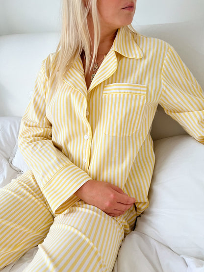 Zestaw piżamowy w paski